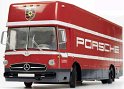 Mercedes renntrasporter Porsche - Schuco 1.18 (1)